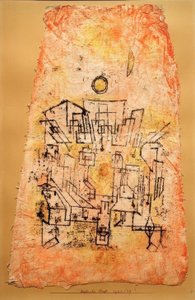Arabische stad door Paul Klee